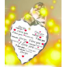 Gioielli stampati amore ti amo san valentino