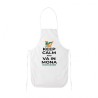 grembiule bianco cucina scritta veneto radio keep calm and va in mona
