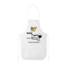 grembiule bianco cucina scritta veneto radio rosso de sera