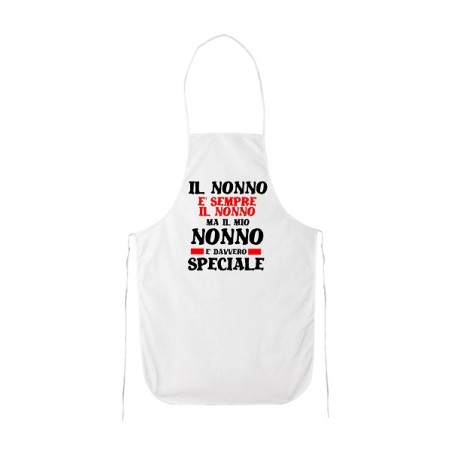 grembiule il nonno è sempre il nonno ma il mio nonno è davvero speciale