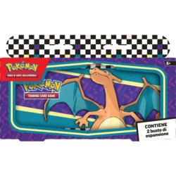 Il tuo nuovo compagno di avventure Pokémon! Questo fantastico astuccio in metallo ti permetterà di portare sempre con te le tue