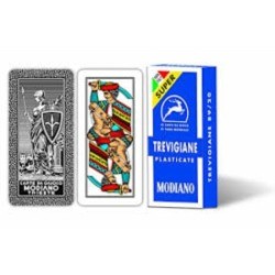 Le Trevigiane che non si rovinano mai! Un mazzo di carte resistente e pratico, perfetto per le tue partite.