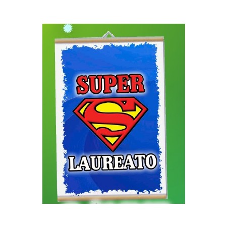 Locandina laurea Super laureato