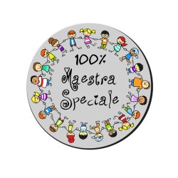 mouse pad cento per cento speciale maestra