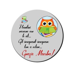 mouse pad I bambini nascono con le ali... grazie maestra