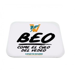 mouse pad tappetino rettangolare pc scritta veneto radio beo come el culo del vedeo