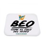 mouse pad tappetino rettangolare pc scritta veneto radio beo come el culo del vedeo
