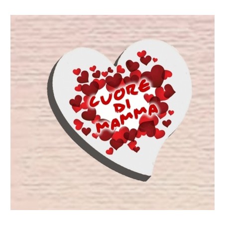 Mousepad 22.5 X 20 personalizzato ( cuore di mamma)