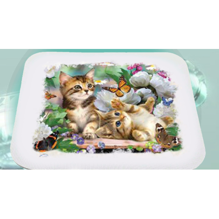 Mousepad con foto gatti