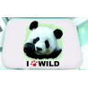 Mousepad con scritta i love wild