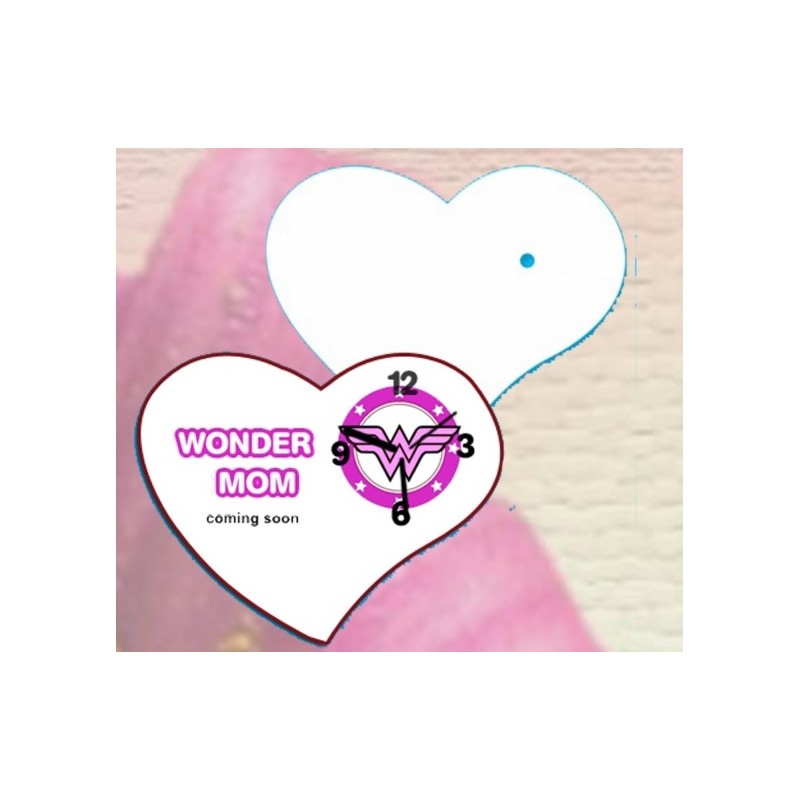 Orologio da tavolo personalizzato ( Wonder mom)
