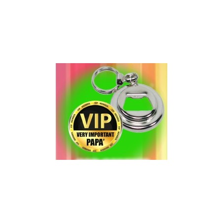 Portachiavi apribottiglia. VIP.