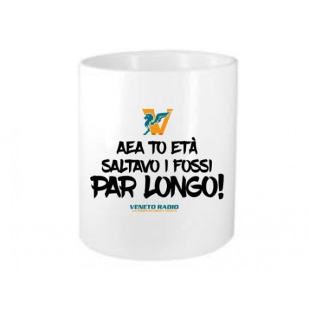 portapenne ceramica scritta veneto radio aea to età saltavo i fossi par lungo