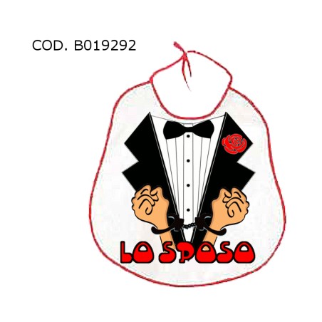 Bavaglioni speciali addio al celibato - nubilato ( lo sposo)