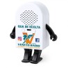 Speaker bluetooth a forma di omino. qua se scolta veneto radio