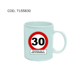 Speciale tazze compleanno con età 30