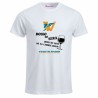 t-shirt bianca uomo scritta veneto radio rosso de sera
