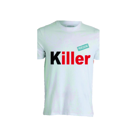 t-shirt con frase KILLER.. taglie assortite S-M-L-XL-XXL