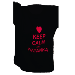 t-shirt con frase spiritosa .calm e watanka.  taglie assortite S-M-L-XL-XXL
