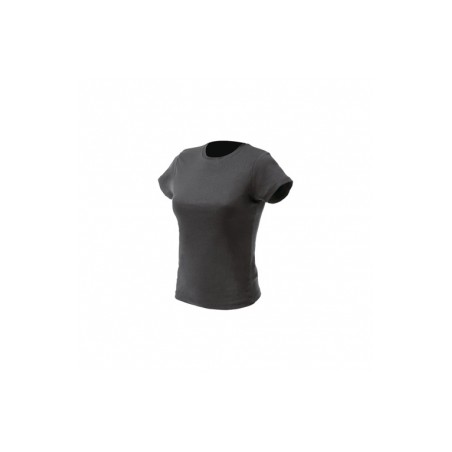 T-SHIRT CORTA DONNA IN COTONE GR.145 COLORI BIANCO-NERO-ROSSO-ROSA-GIALLO-FUXIA-BLU-VERDE