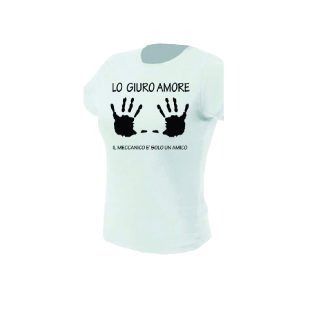 t-shirt frase spiritosa . lo giuro amore. taglie assortite S-M-L-XL-XXL