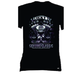 t-shirt frase spiritosa taglie assortite S-M-L-XL-XXL. Lucky 7
