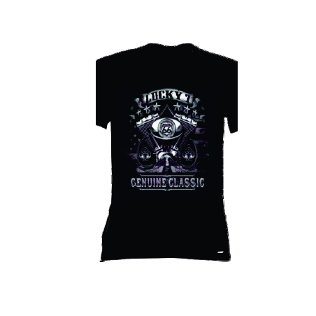 t-shirt frase spiritosa taglie assortite S-M-L-XL-XXL. Lucky 7