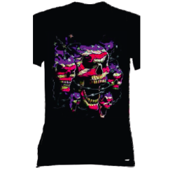 t-shirt frase spiritosa taglie assortite S-M-L-XL-XXL. Teschio patriottico