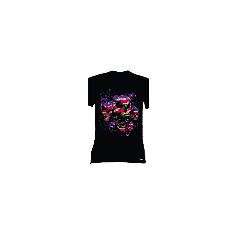 t-shirt frase spiritosa taglie assortite S-M-L-XL-XXL. Teschio patriottico