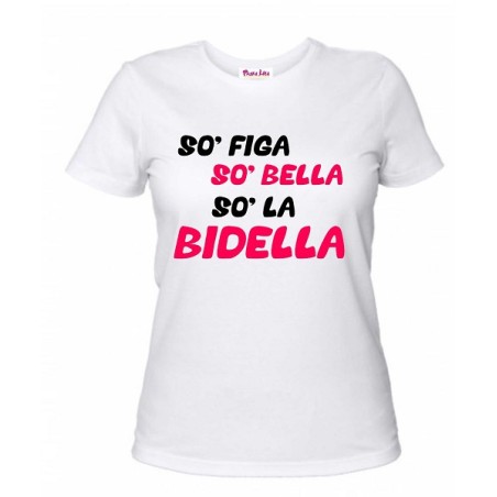 T-Shirt insegnanti con frase simpatica Bidella