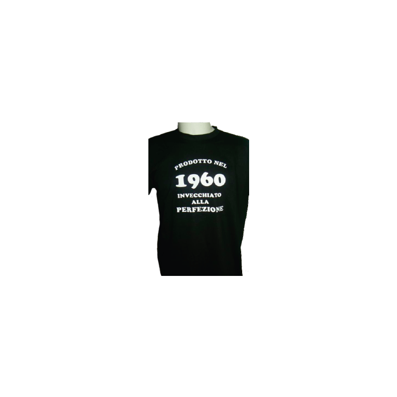 t-shirt m/c frase spiritosa . Prodotto nel 1960. TAGLIE ASSORTITE S-M-L-XL-XXL