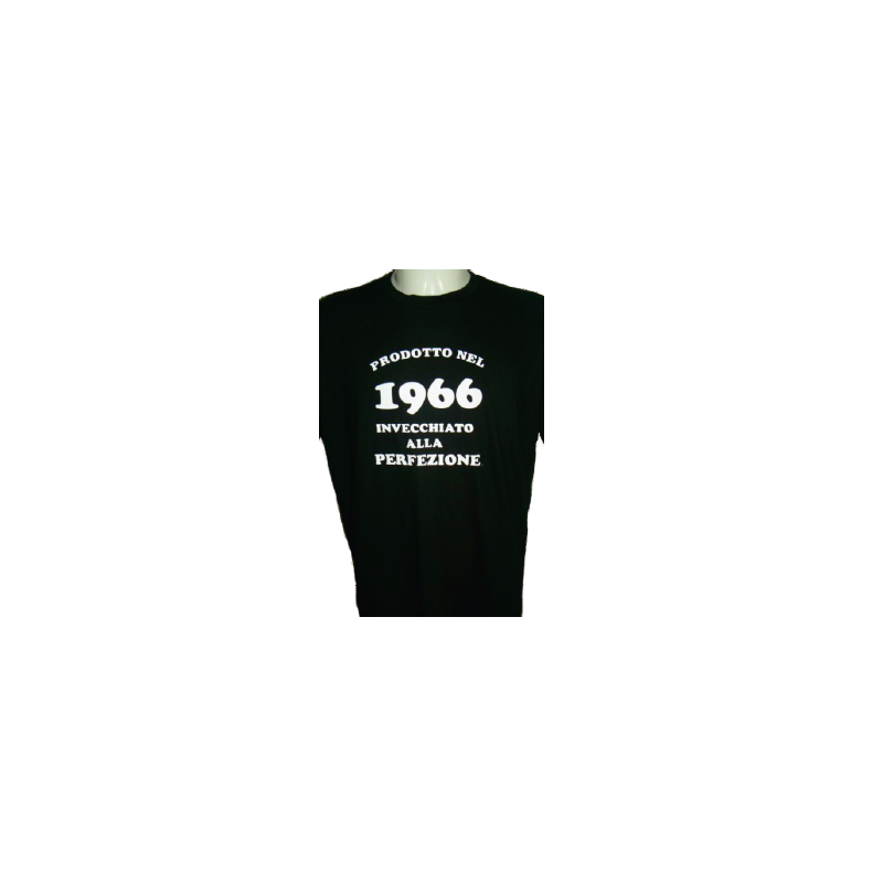 t-shirt m/c frase spiritosa . Prodotto nel 1966. TAGLIE ASSORTITE S-M-L-XL-XXL
