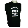 t-shirt m/c frase spiritosa . Prodotto nel 1995. TAGLIE ASSORTITE S-M-L-XL-XXL