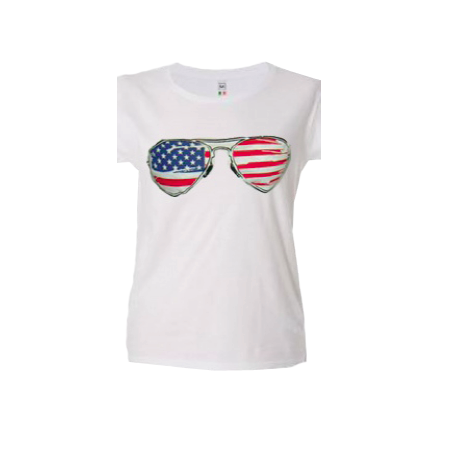 t-shirt occhiali. taglie assortite S-M-L-XL-XXL
