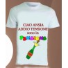 T-shirt pensione bianca in poliestere