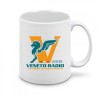 tazza 8x10 ceramica scritta logo veneto radio gadget
