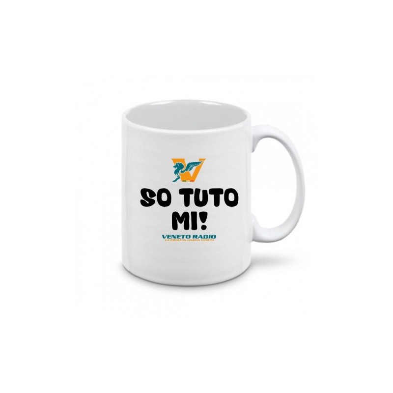 tazza 8x10 ceramica scritta veneto radio so tuto mi