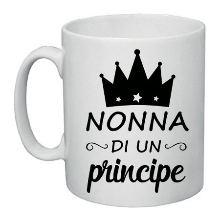 tazza in ceramica nonna di un principe