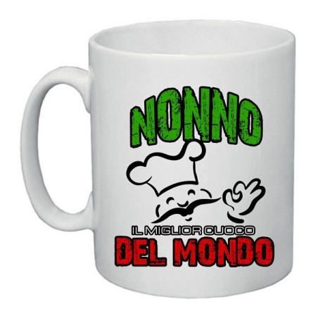 tazza in ceramica nonno il miglior cuoco del mondo