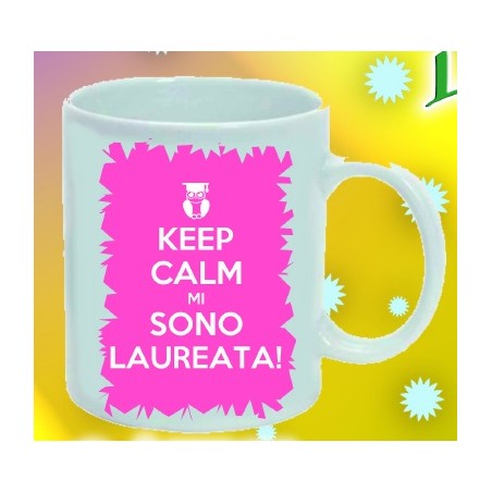 Tazza laurea Keep calm