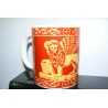 TAZZA LEONE BANDIERA VENETO 8x10