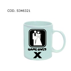 Tazza matrimonio personalizzato ( game over)