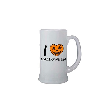 boccale birra halloween i love halloween cl 500