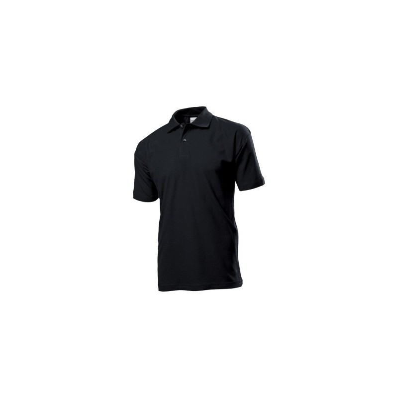 Polo con bottoni in cotone uomo