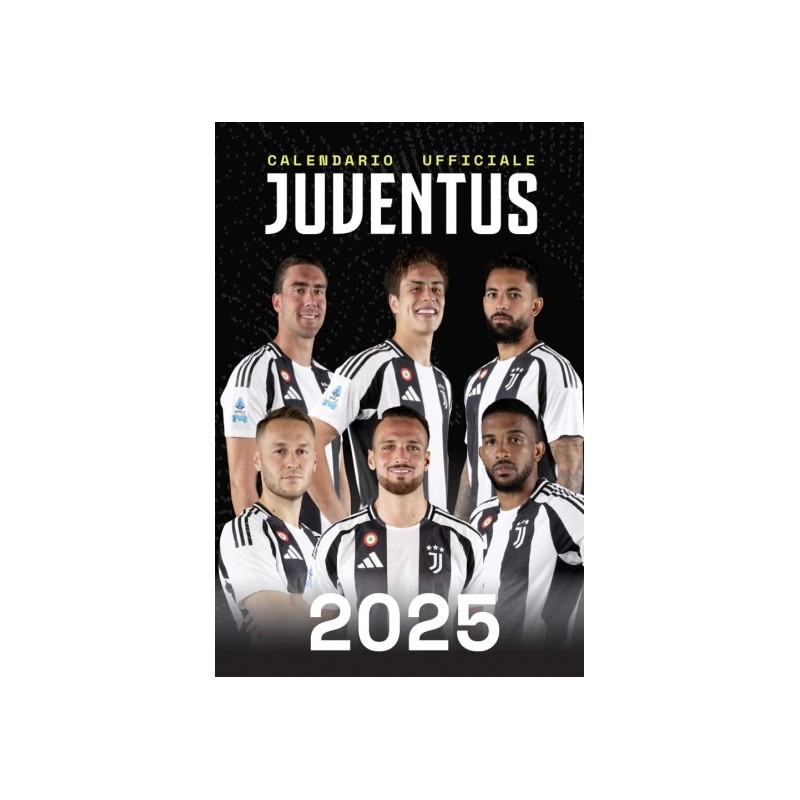 Calendario ufficiale calcio juventus cm 42x29