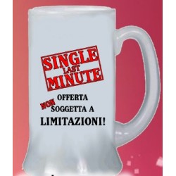 Boccale single Single last minute