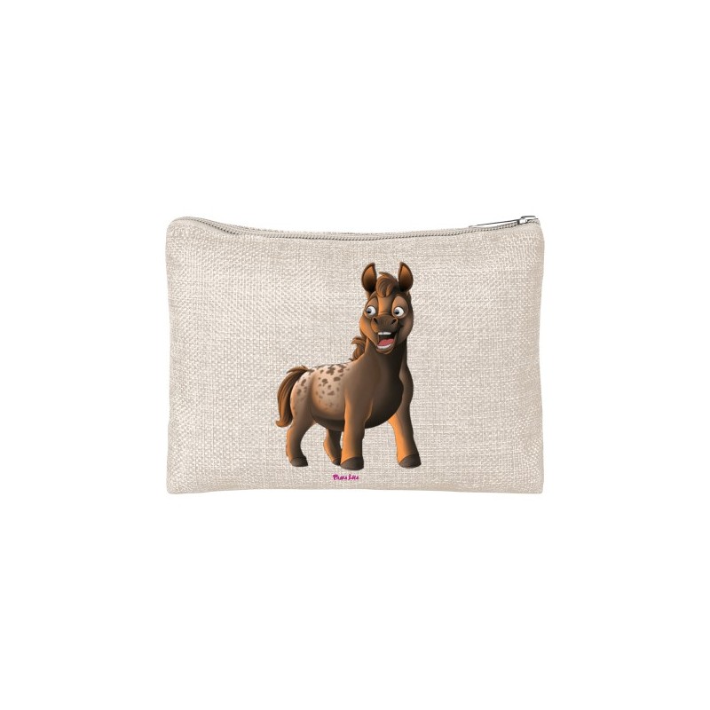 Pouchette in poliestere cm20x15 con stampa mini pony