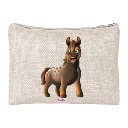 Pouchette in poliestere cm20x15 con stampa mini pony