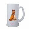 Boccale birra bicchiere con stampa mini pony maschio