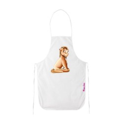 Grembiule cucina con stampa mini pony femmina